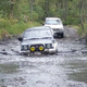 A good water crossing shot is one where the water looks deeper than it actually was.